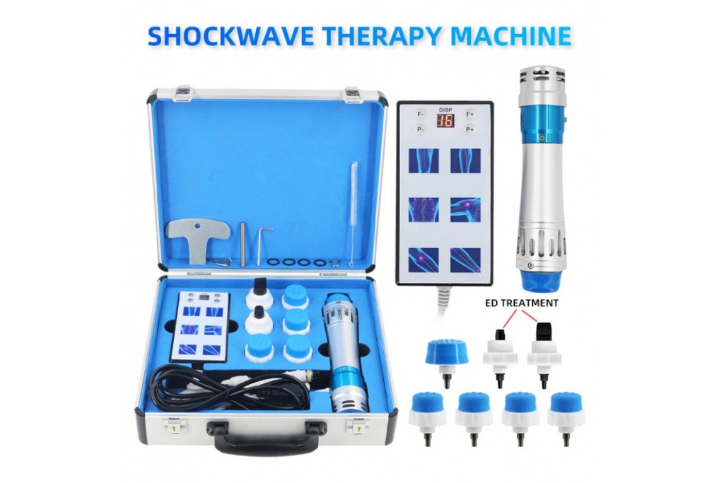 Portable Shockwave Therapy Machine: Relieve Chronic Pain & Break Down Calcifications at Home & Salon