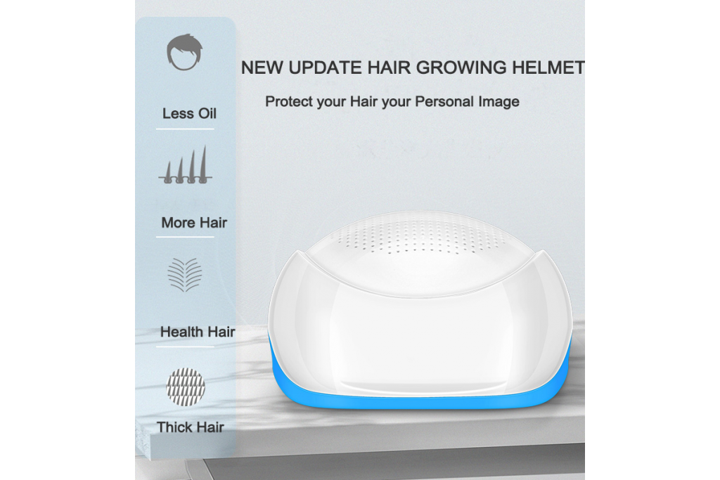 At-Home Laser Hair Growth Helmet: Scientifically Backed, Say Goodbye to Hair Loss Woes
